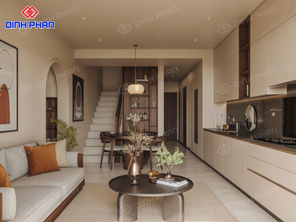Thi công nội thất nhà phố BMT