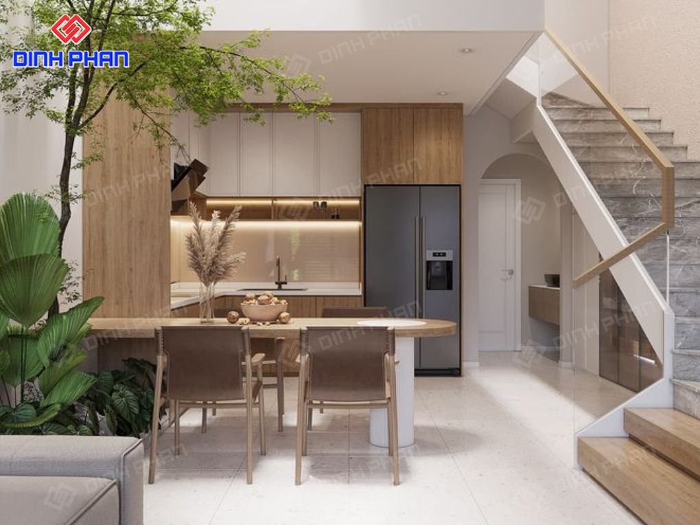 Thiết kế nội thất nhà phố BMT đẹp hiện đại Thiết kế nội thất nhà phố BMT