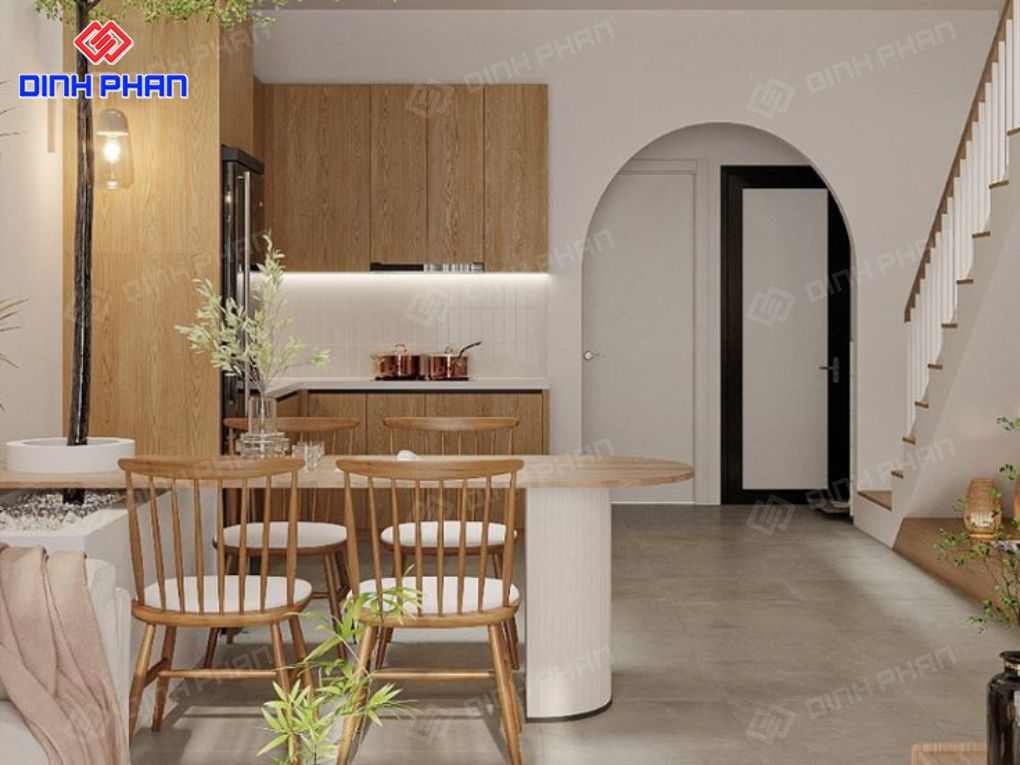Thiết kế nội thất nhà phố BMT đẹp hiện đại Thiết kế nội thất nhà phố BMT