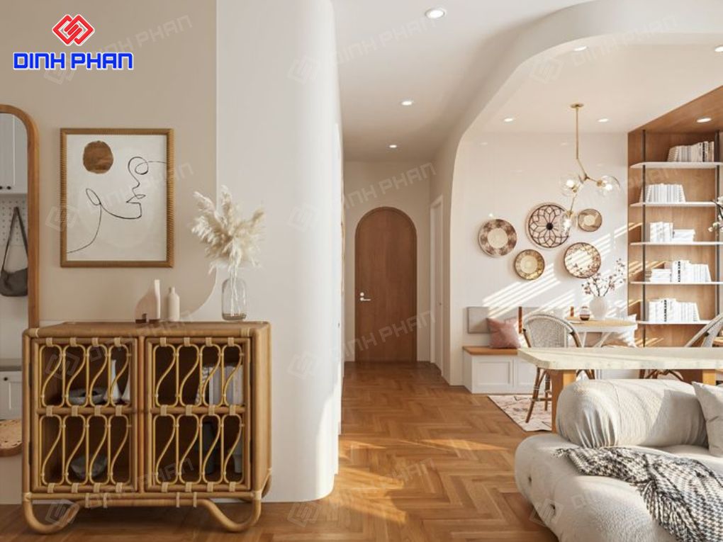 Thiết kế nội thất nhà phố BMT đẹp hiện đại Thiết kế nội thất nhà phố BMT