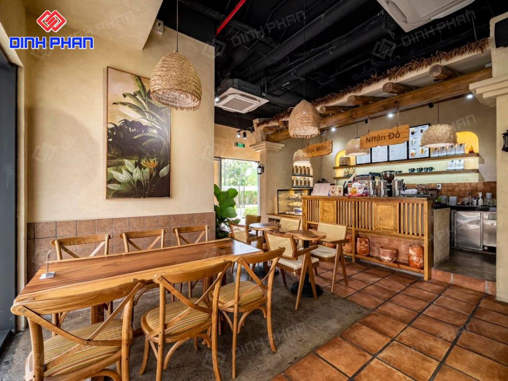 Xu hướng thiết kế nội thất quán cafe BMT hiện nay Thiết kế nội thất quán cafe BMT