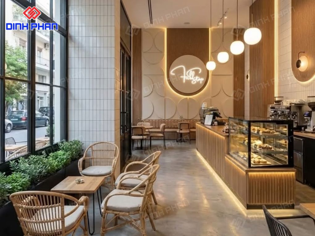 Thiết kế quán cafe BMT