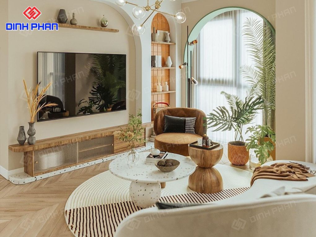 Thiết kế nội thất nhà phố Đắk Lắk