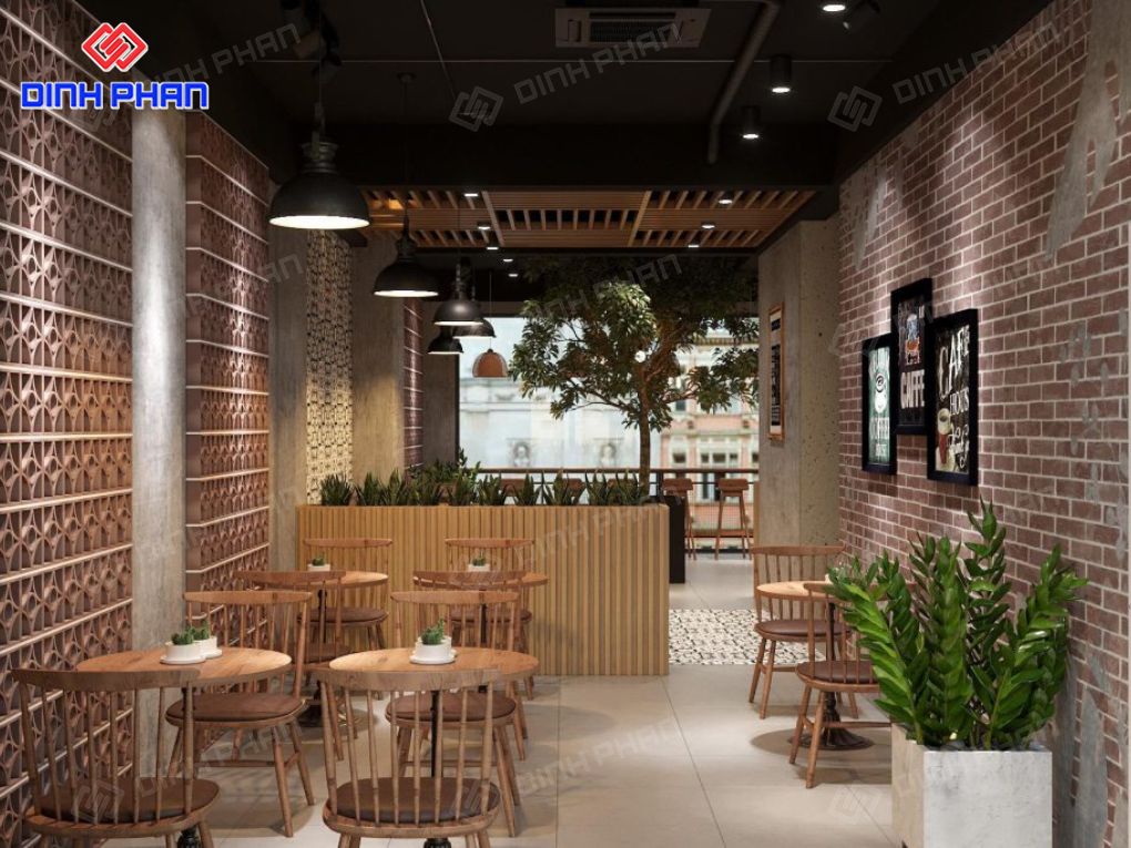 Mẫu quán cafe đẹp BMT