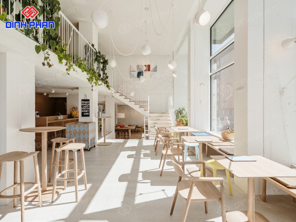 Mẫu quán cafe đẹp BMT