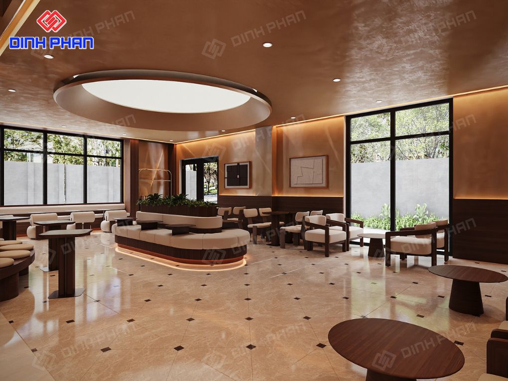 Ý tưởng thiết kế quán cafe hiện đại BMT thu hút Quán cafe hiện đại BMT