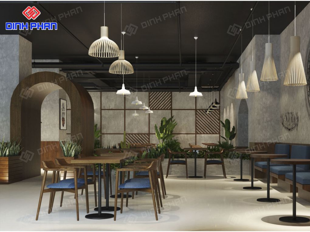 Ý tưởng thiết kế quán cafe hiện đại BMT thu hút Quán cafe hiện đại BMT