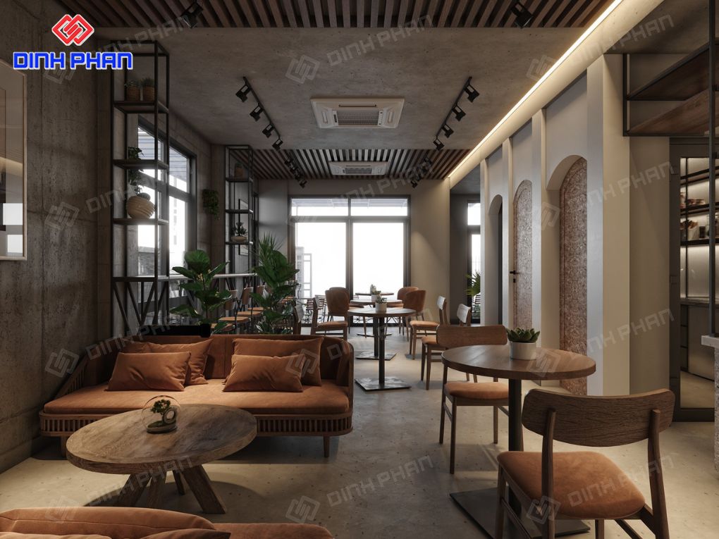 Ý tưởng thiết kế quán cafe hiện đại BMT thu hút Quán cafe hiện đại BMT