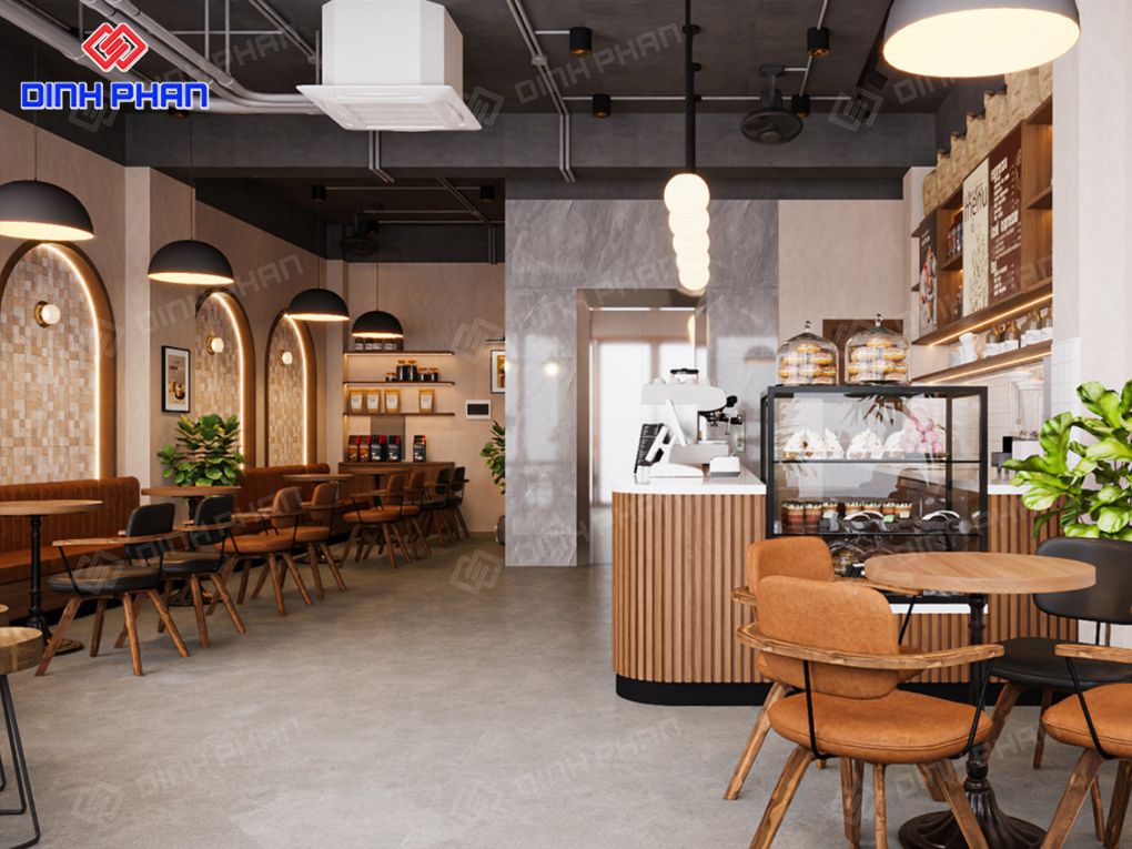 Ý tưởng thiết kế quán cafe hiện đại BMT thu hút Quán cafe hiện đại BMT