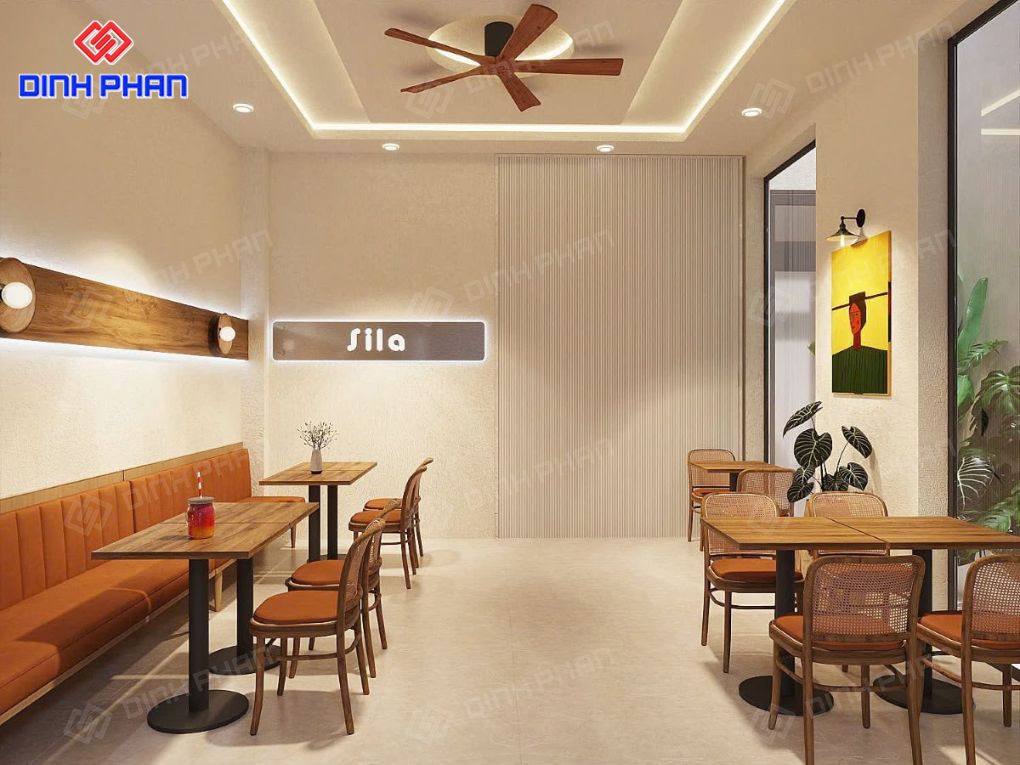 Quán trà sữa hiện đại BMT