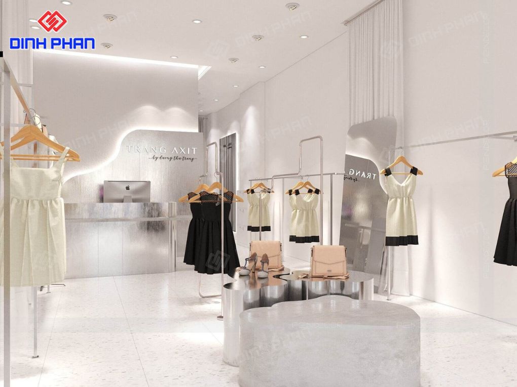 Thi công shop thời trang BMT