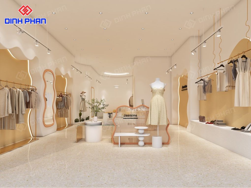 Thi công shop thời trang BMT