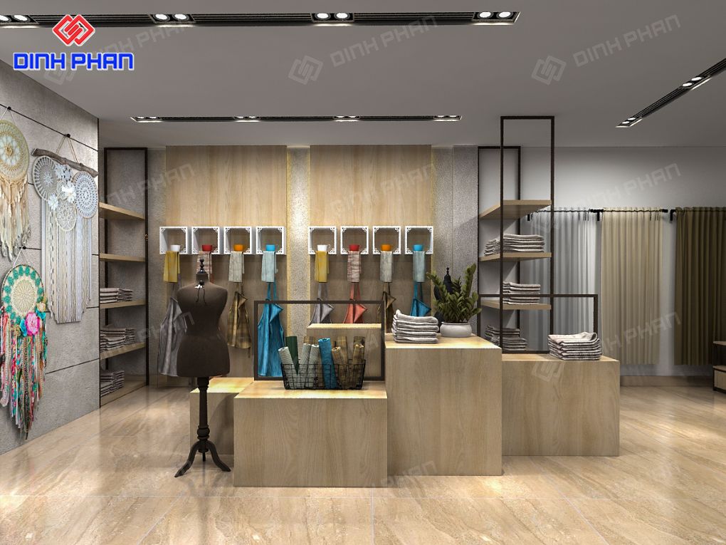 Thiết kế cửa hàng đẹp BMT