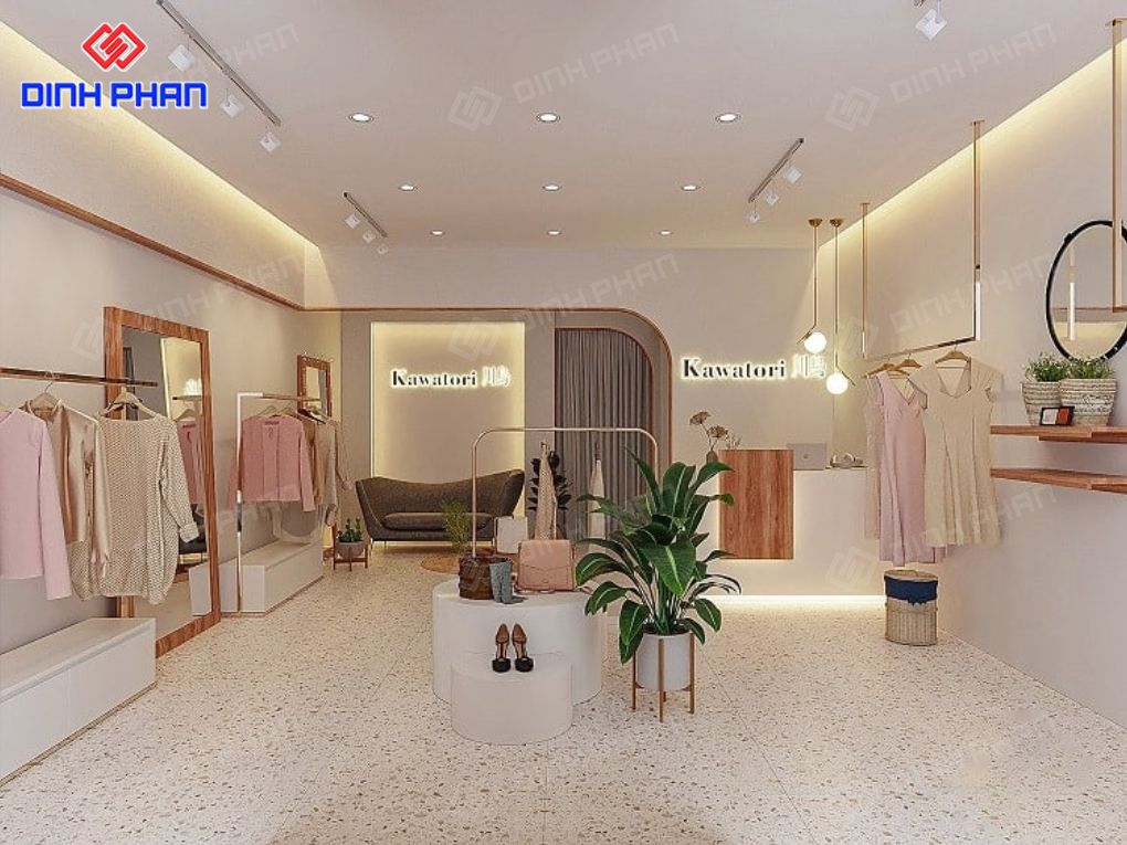 Thiết kế cửa hàng đẹp BMT