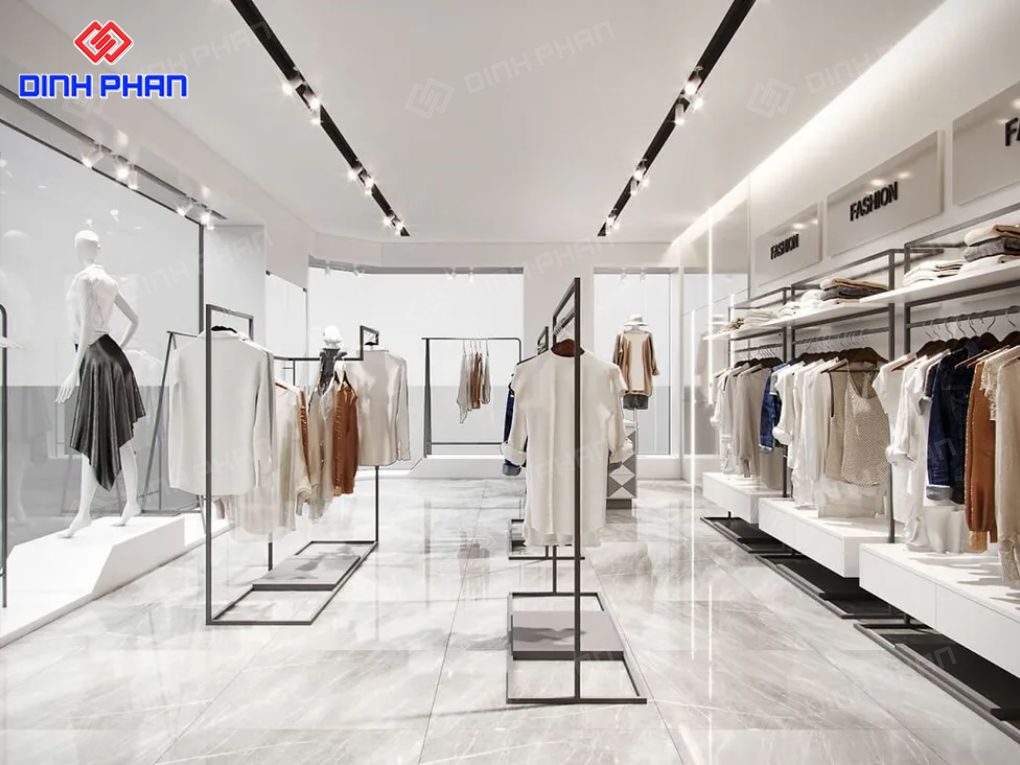 Thiết kế cửa hàng hiện đại BMT