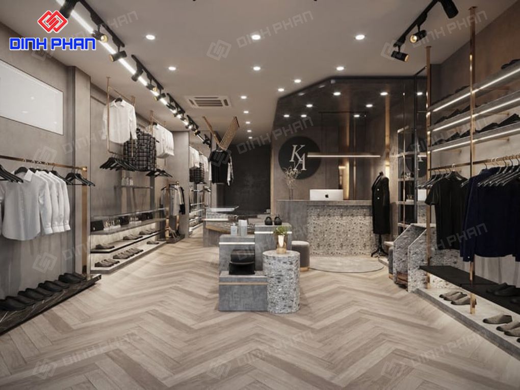 Thiết kế cửa hàng hiện đại BMT
