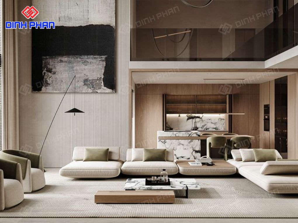 Thiết kế nội thất biệt thự Đắk Lắk