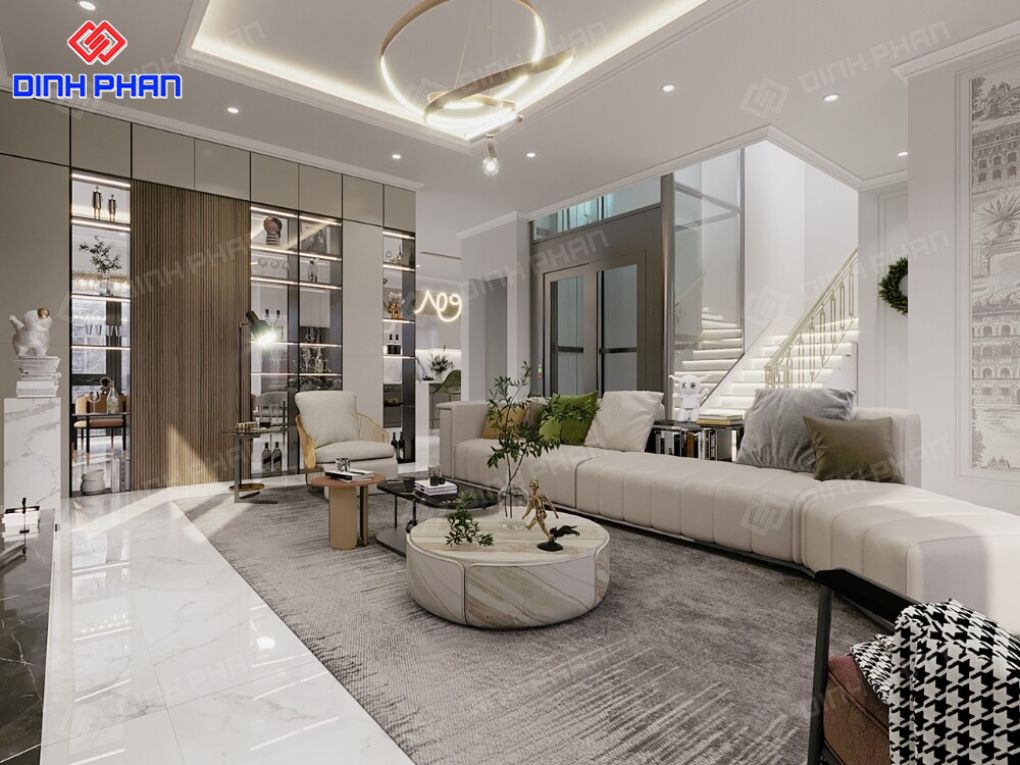 Thiết kế nội thất biệt thự Đắk Lắk