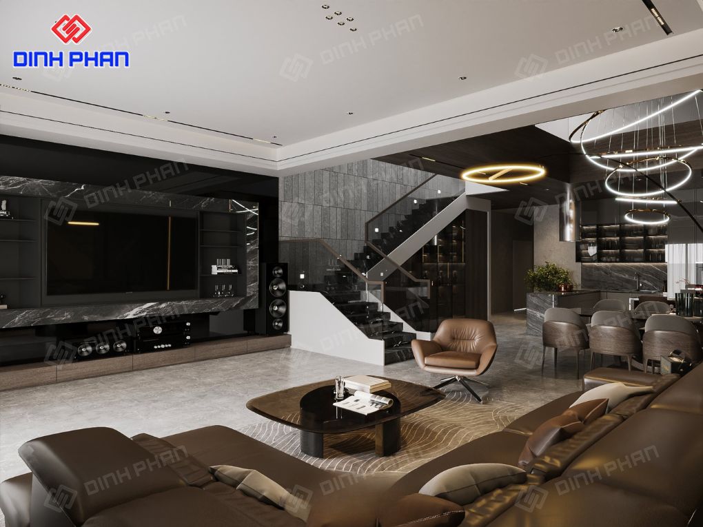 Thiết kế nội thất biệt thự Đắk Lắk