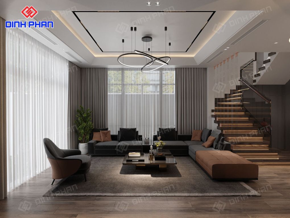 Thiết kế nội thất biệt thự Đắk Lắk
