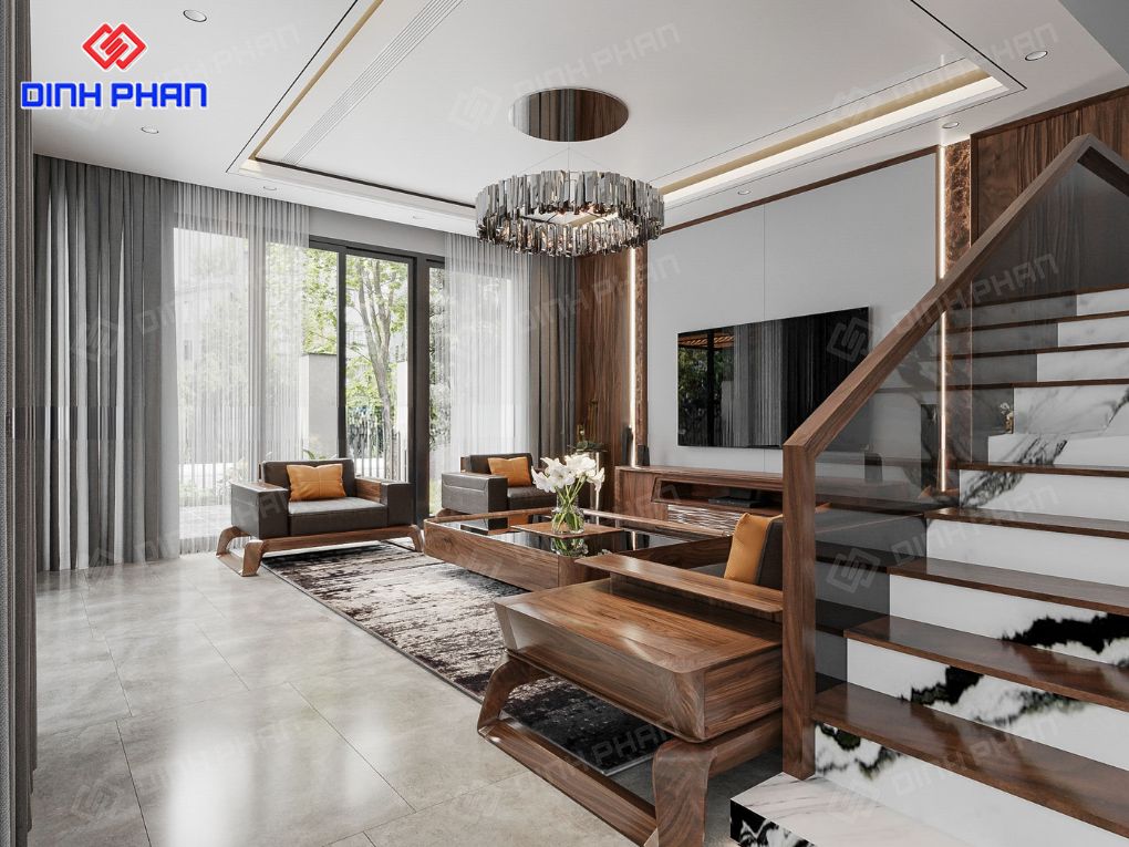 Thiết kế nội thất biệt thự Đắk Lắk