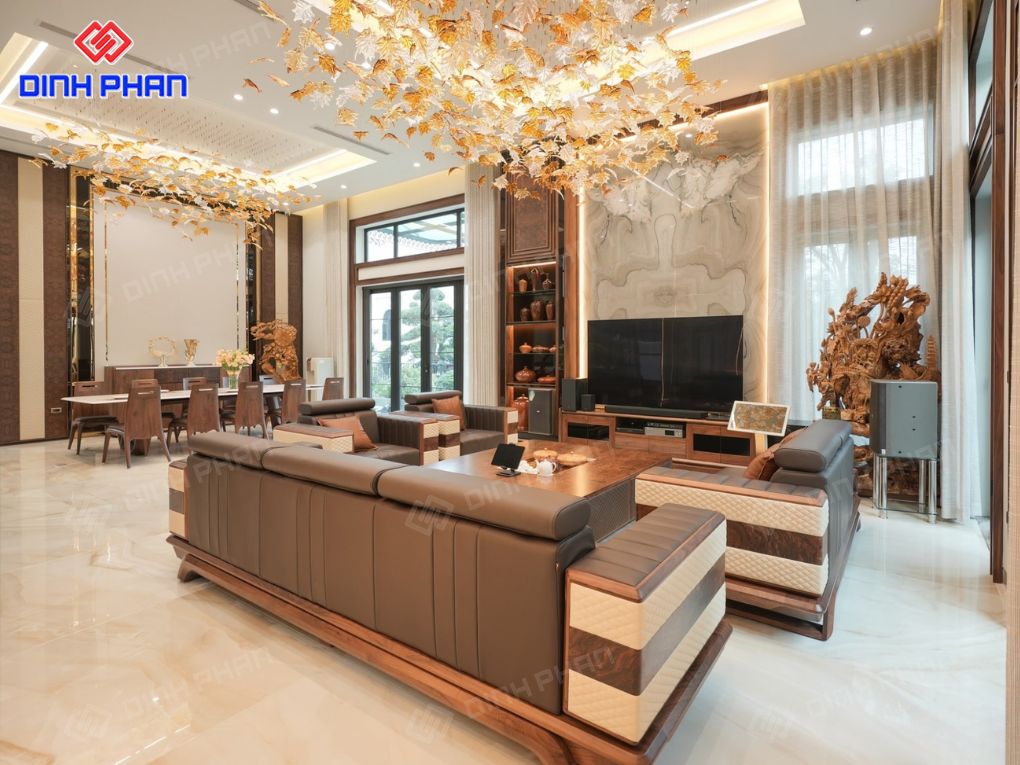 Thiết kế nội thất biệt thự Đắk Lắk