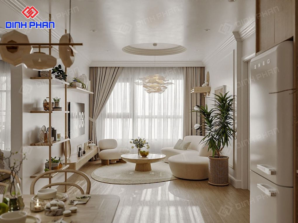 Thiết kế nội thất chung cư Đắk Lắk