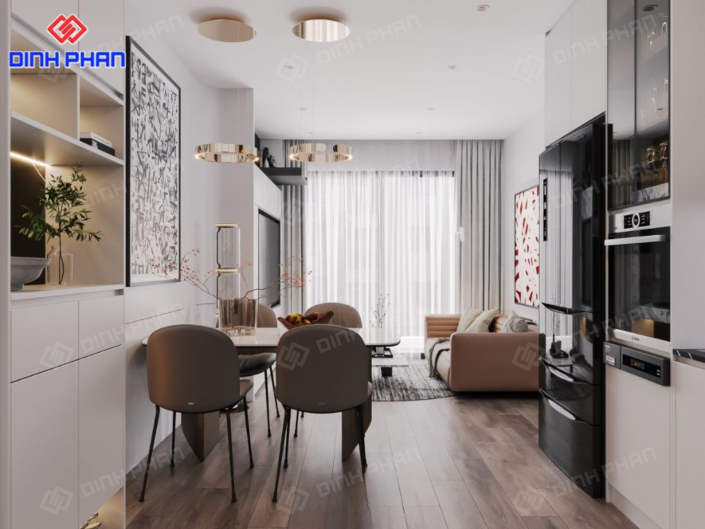 Thiết kế nội thất chung cư Đắk Lắk