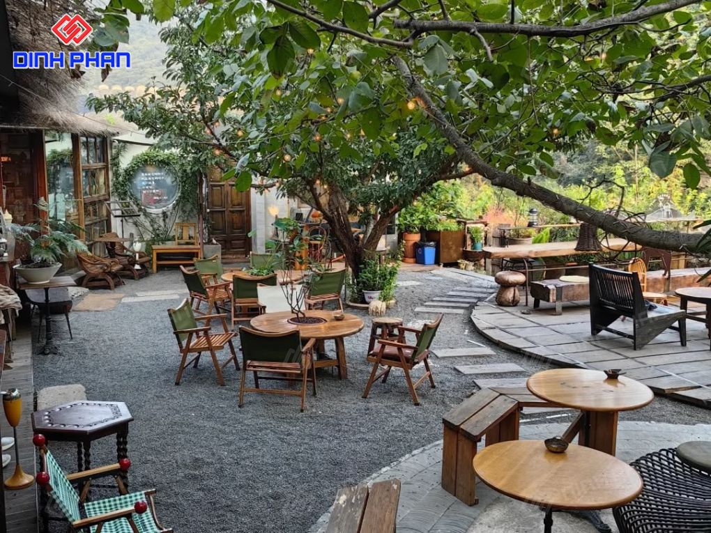 Thiết kế quán cafe sân vườn BMT
