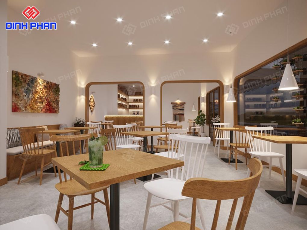 Thiết kế quán trà sữa tối ưu không gian BMT