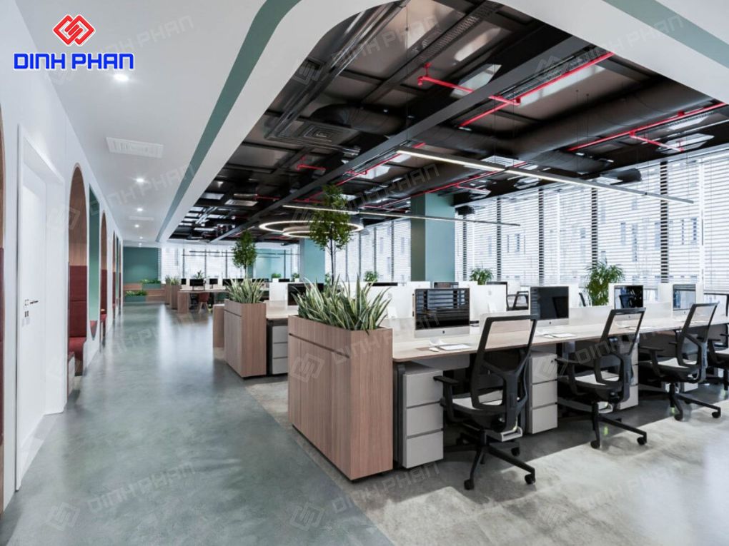 Thiết kế văn phòng làm việc BMT