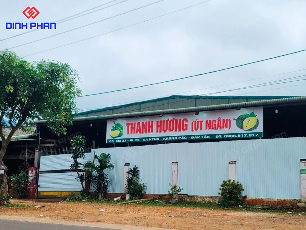Bảng hiệu sầu riêng