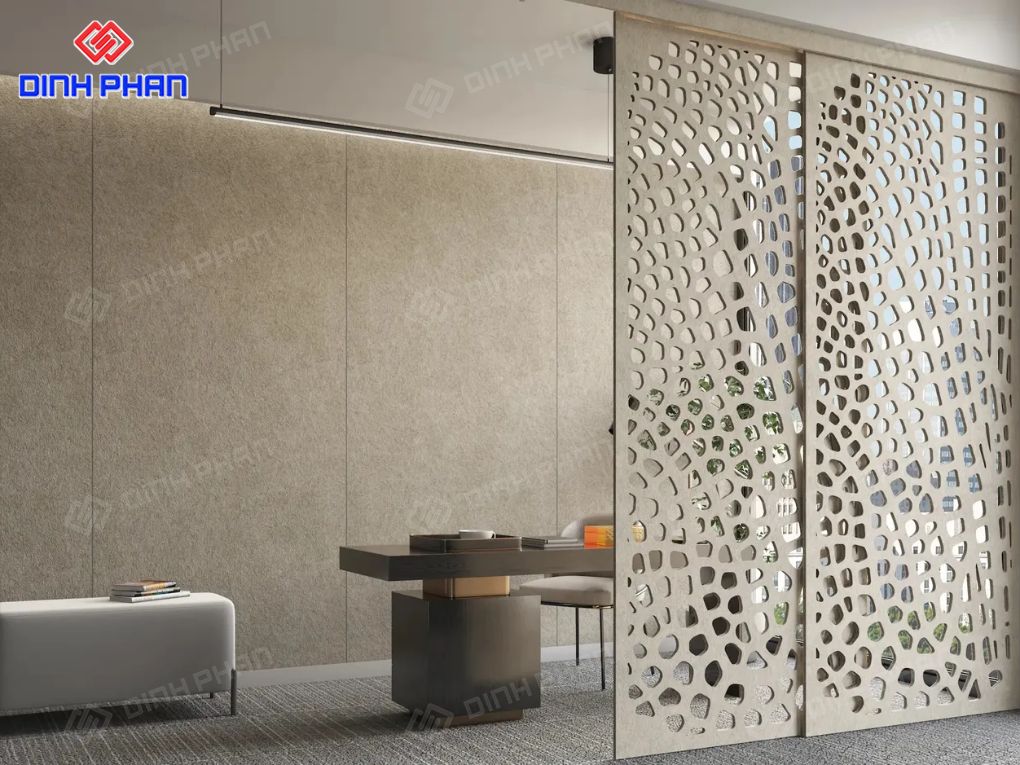 Xưởng cắt khắc vách ngăn CNC giá rẻ và uy tín Cắt khắc vách ngăn