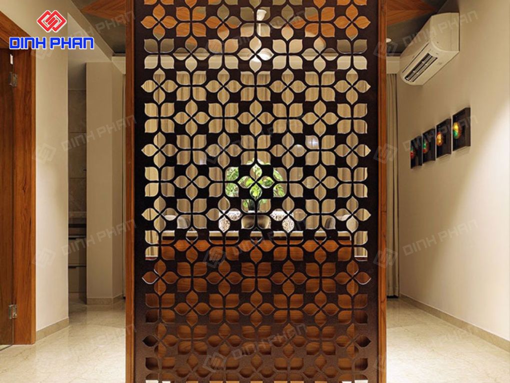 Xưởng cắt khắc vách ngăn CNC giá rẻ và uy tín Cắt khắc vách ngăn