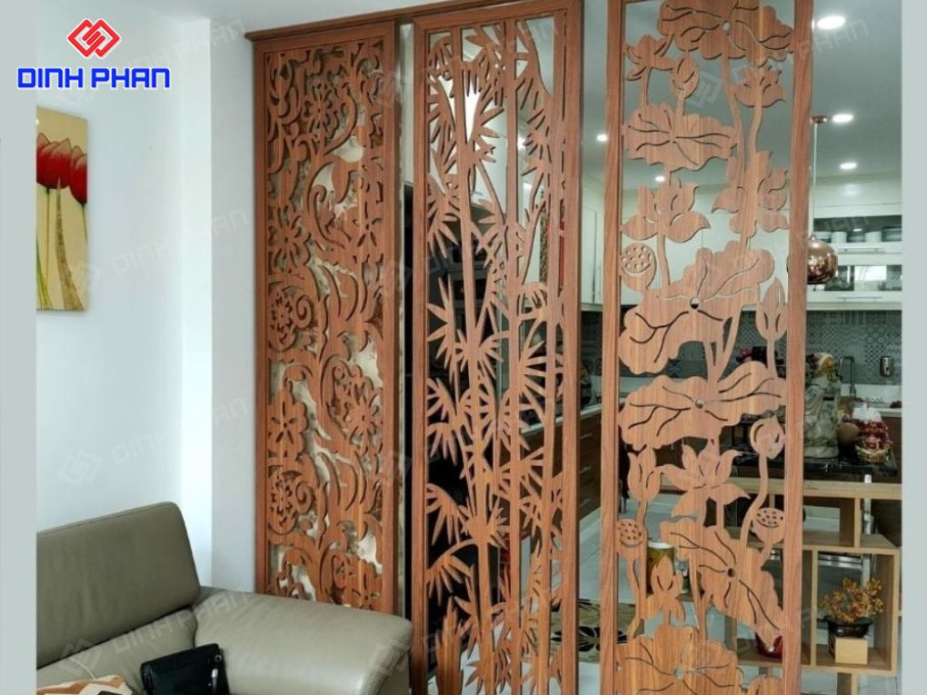 Xưởng cắt khắc vách ngăn CNC giá rẻ và uy tín Cắt khắc vách ngăn