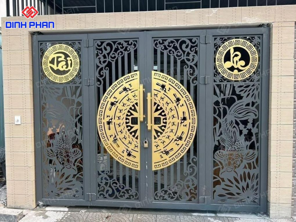Gia công cổng sắt cắt CNC giá xưởng và chất lượng Cổng sắt cắt CNC