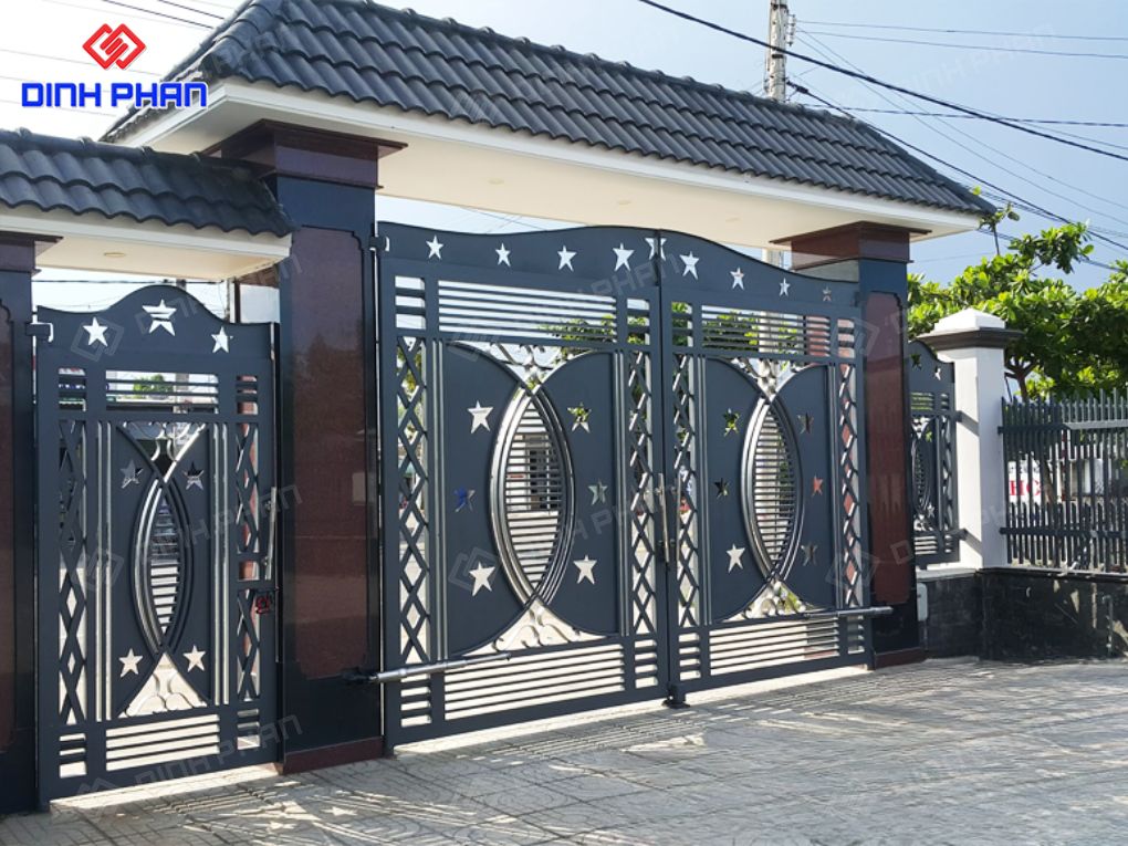 Gia công cổng sắt cắt CNC giá xưởng và chất lượng Cổng sắt cắt CNC