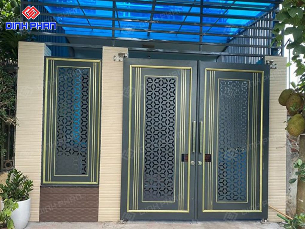 Gia công cổng sắt cắt CNC giá xưởng và chất lượng Cổng sắt cắt CNC