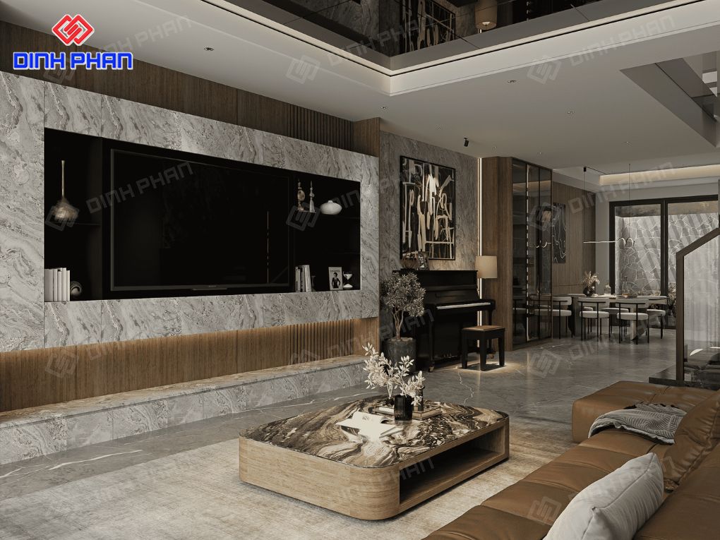 Đơn vị thiết kế nội thất nhà phố BMT