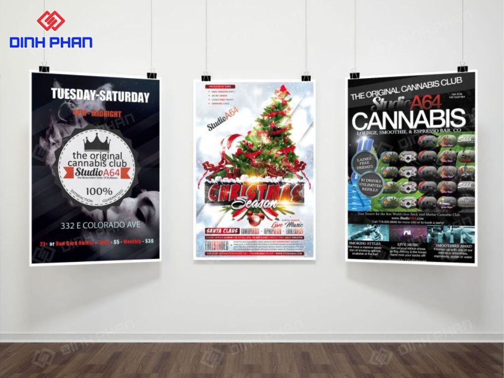 In poster quảng cáo