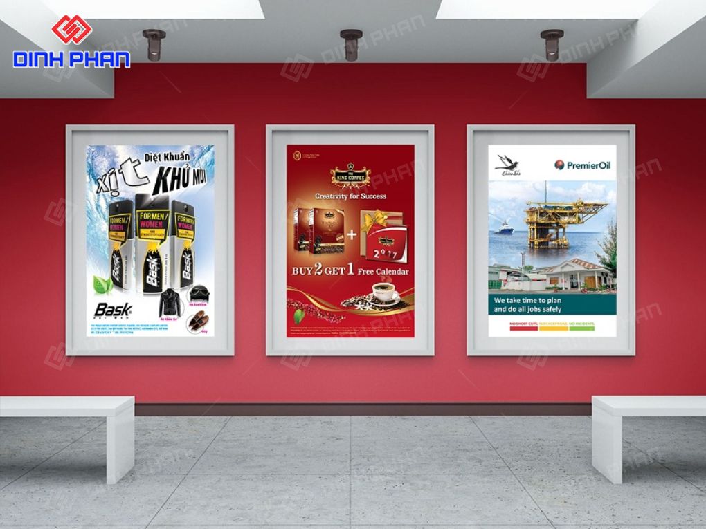 In poster quảng cáo