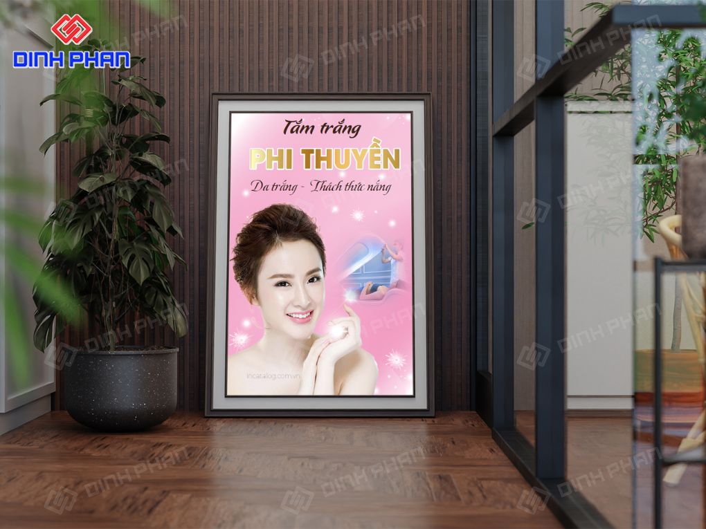 In poster quảng cáo