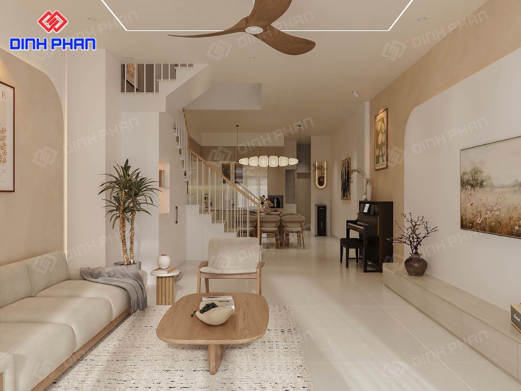 Nội thất nhà phố tối ưu không gian