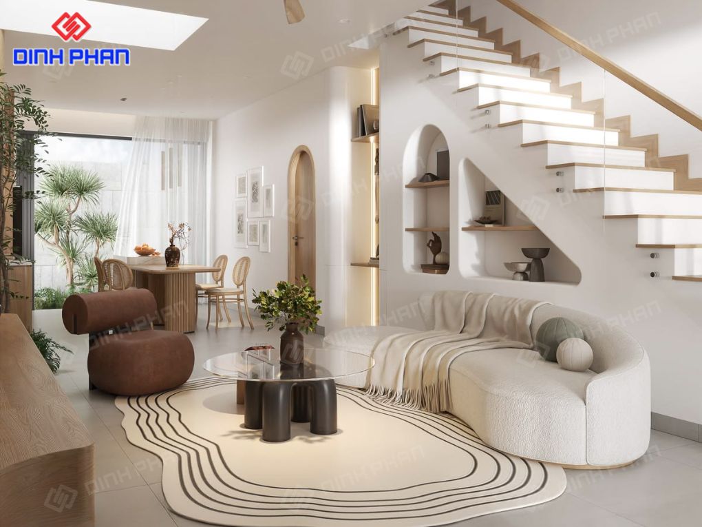 Thiết kế và thi công nội thất phòng khách Đắk Lắk Nội thất phòng khách Đắk Lắk