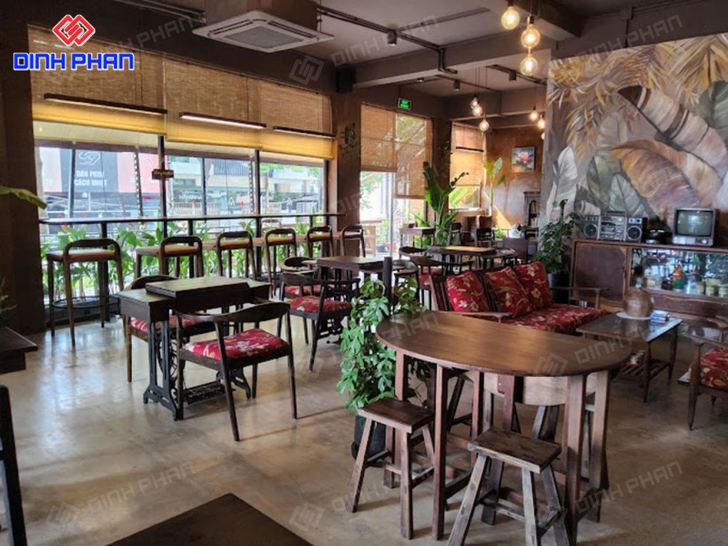 Thi công nội thất trà sữa BMT