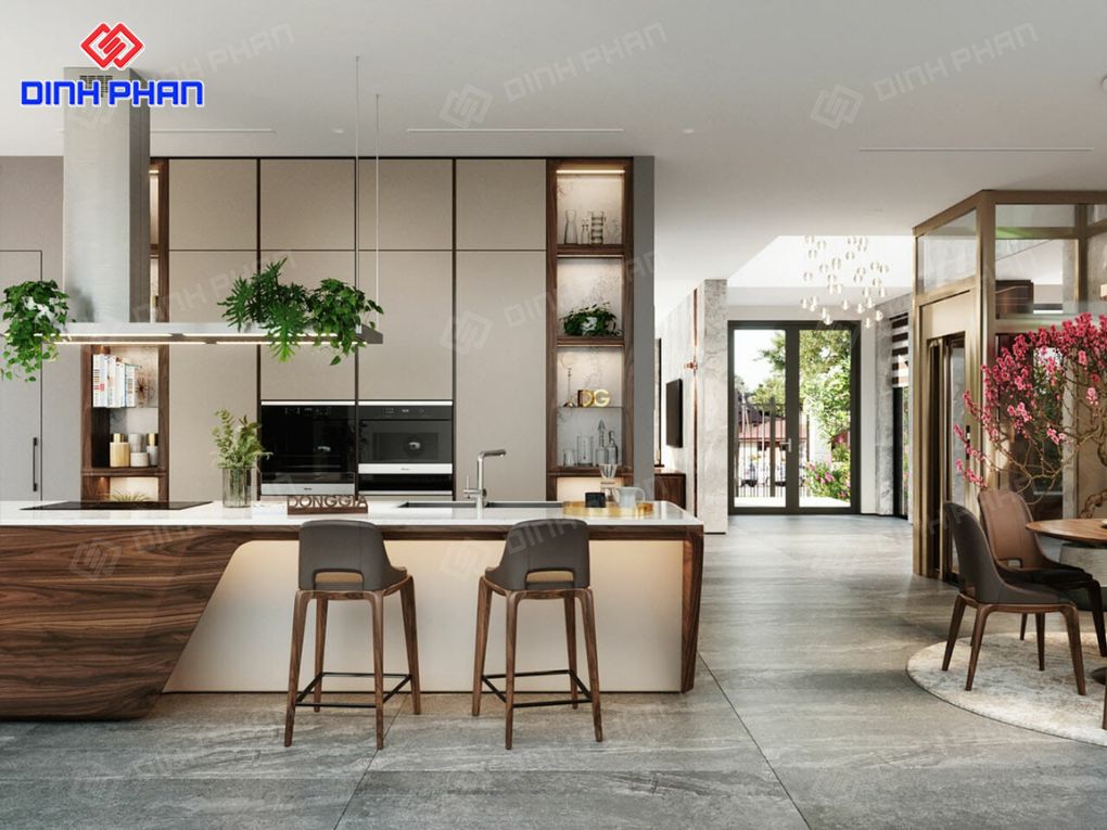 Thiết kế nội thất phòng bếp Đắk Lắk