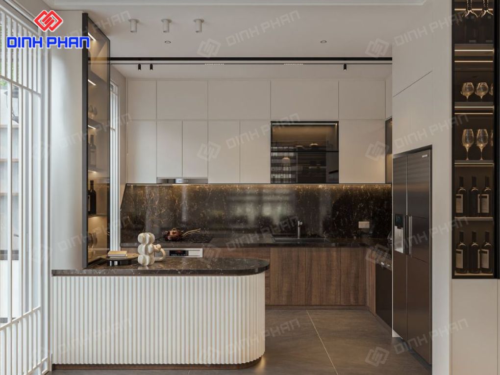 Thiết kế nội thất phòng bếp Đắk Lắk