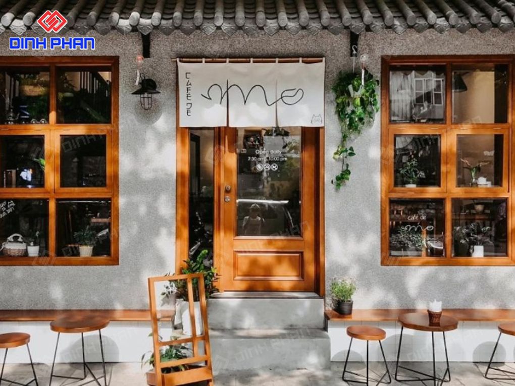 Thiết kế quán cafe nhỏ đẹp BMT