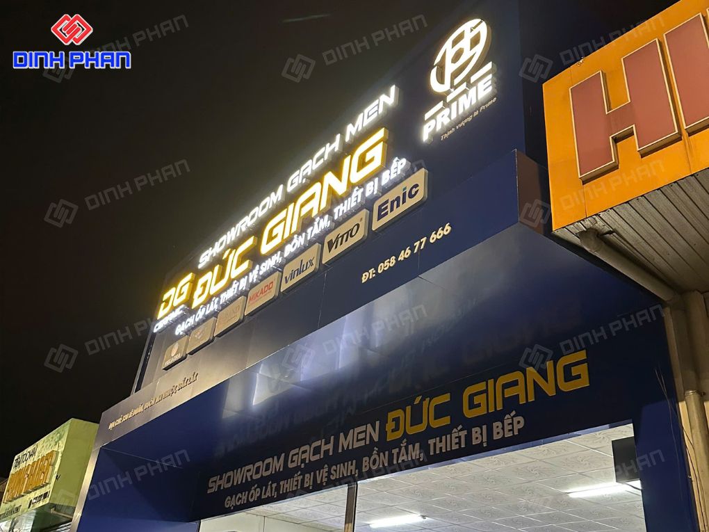 Công ty làm bảng hiệu Đắk Lắk uy tín và giá xưởng