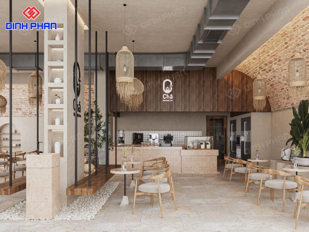 Quán cafe hiện đại BMT